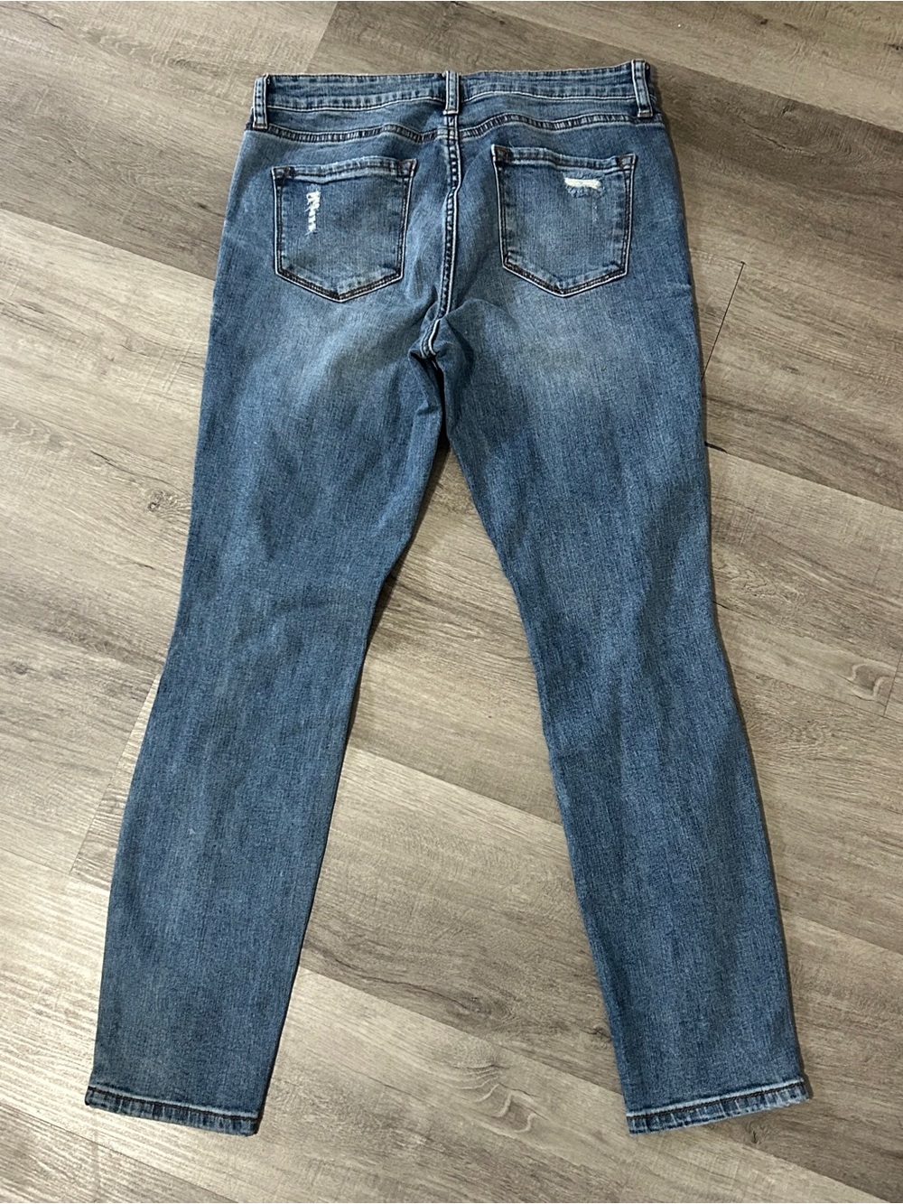 STS Blue Women's Distressed Skinny Jeans - Medium Blue - Picture 6 of 6